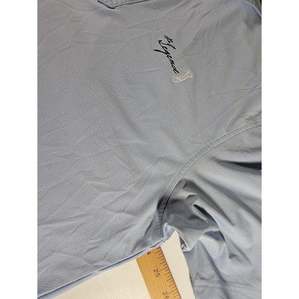 FootJoy FJ Light Blue Golfing Legend Men's Polo Shirt - Large - Picture 4 of 7